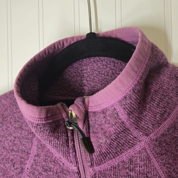 NIKE ACG FITNESS WORKOUT PURPLE FULL ZIP FLEECE JACKET WOMENS SIZE MEDIUM M - Picture 3 of 7